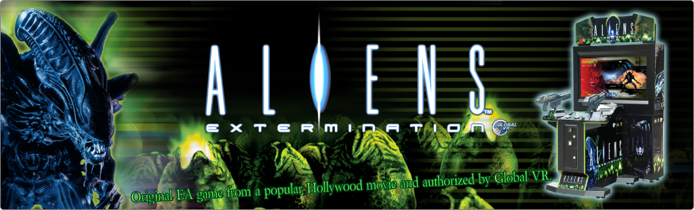 aliens extermination arcade rom